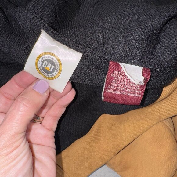 DRI DUCK Saddle Hooded Thermal Lined Zip Jacket Men’s 2XL – CAT Logo - Picture 14 of 16